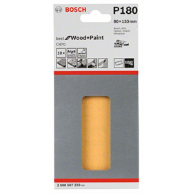 Schleifblatt C470, 10er-Pack Bosch 2608607233