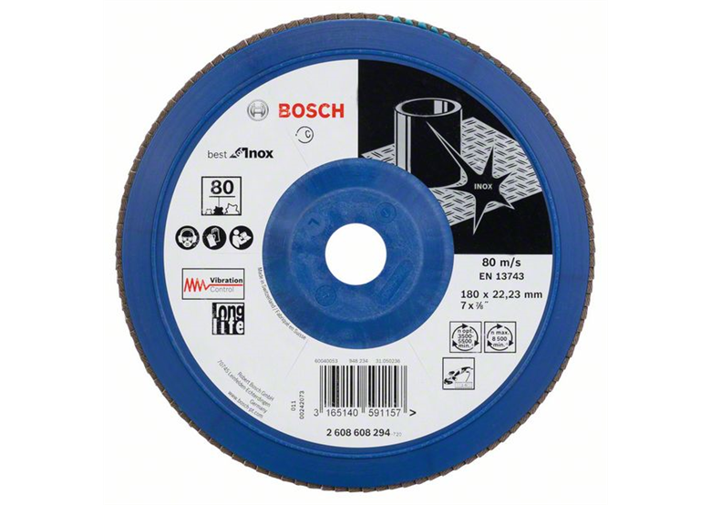 Fächerschleifscheibe X581, Best for Inox Bosch 2608608294