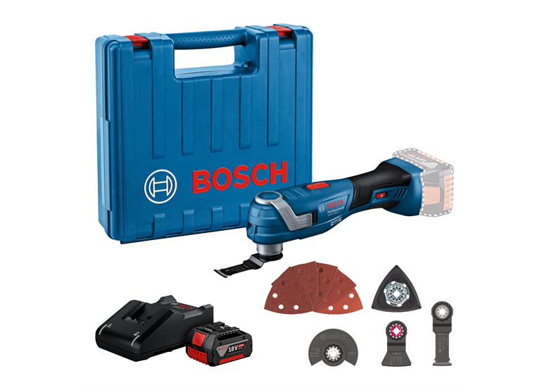 Multifunktionswerkzeug Bosch GOP 185-LI 1x4.0Ah