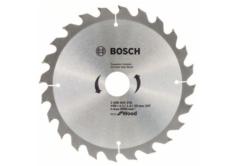 Kreissägeblatt 160x20mm T24 Bosch Speedline ECO Wood