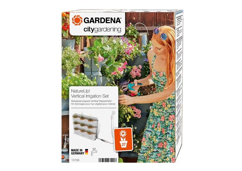 Bewässerungsset vertikal mit Wasserhahn Gardena 13156-20