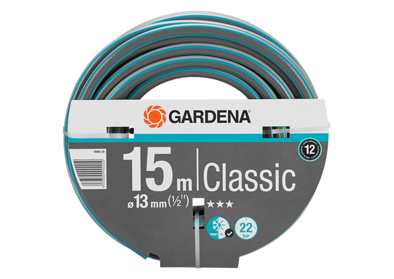 Gartenschlauch Gardena Classic  1/2", 15m