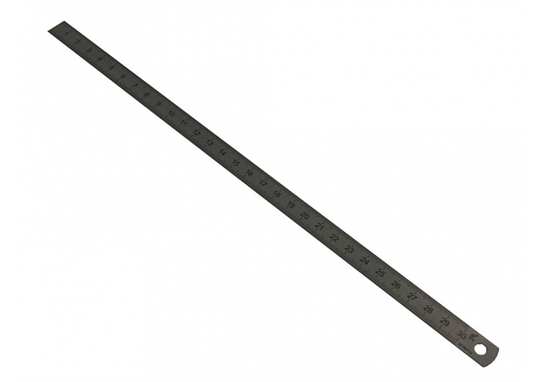 Stahlmaßstab, biegsam 300x13x0.5 inox Kmitex G430-020