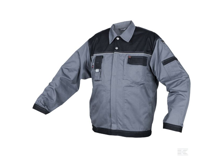 Arbeits Sweatshirt GWB XL Grau/Schwarz Kramp 025858