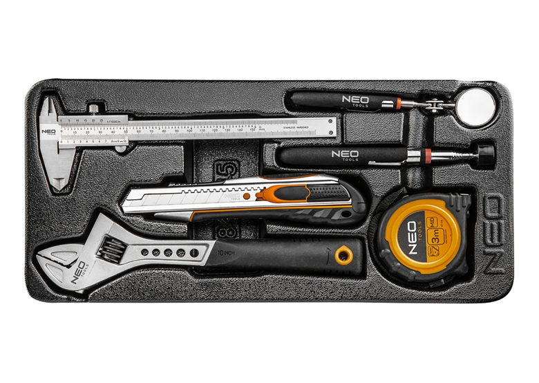 Einlage für Werkzeugschrank mit Werkzeugset Neo 84-245