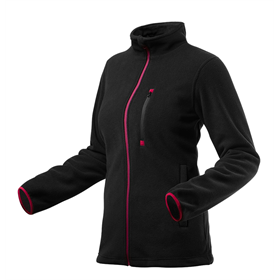 Damen-Fleece-Jacke, schwarz Neo Woman Line 80-500-L