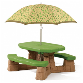 Picknicktisch mit Regenschirm Step2 7877