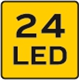 LED-Werkstattlampe Topex 94W245