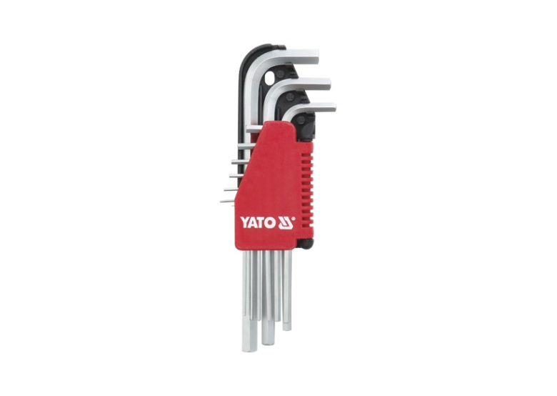 Hex- Schlüssel 9-teilig 1,5-10 mm lang CRV Yato YT-0501