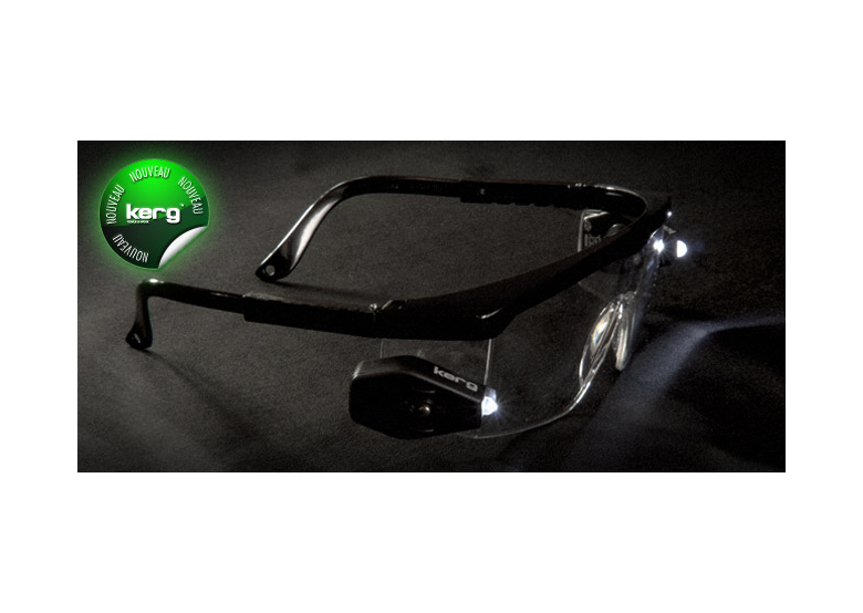 Schutzbrille mit LED Acar Kerg