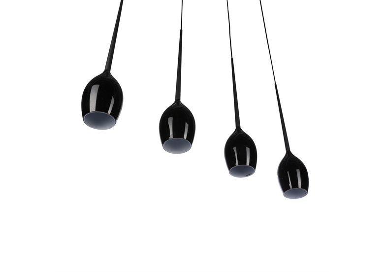 Hängeleuchte IZZA 4 Azzardo MD1288B-4BL