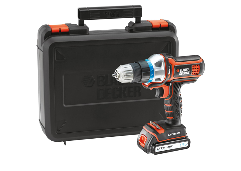 Akku-Bohrschrauber BlackDecker MULTIEVO MT18K