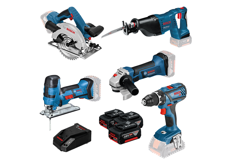 Werkzeugset 18V Bosch 0615990K6N 3x4.0Ah