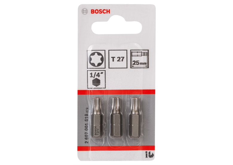 Schrauberbit Extra-Hart T27, 25 mm Bosch 2607001619