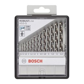 13tlg. Robust Line Metallbohrer-Set HSS-G, 135° Bosch 2607010538
