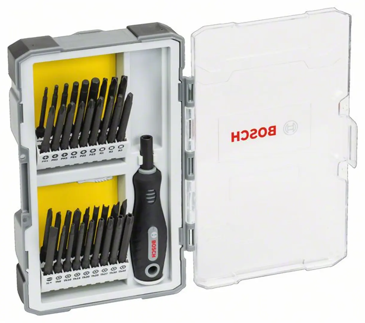 37tlg. Schraubendreher-Set mit Handgriff Bosch 2607017320