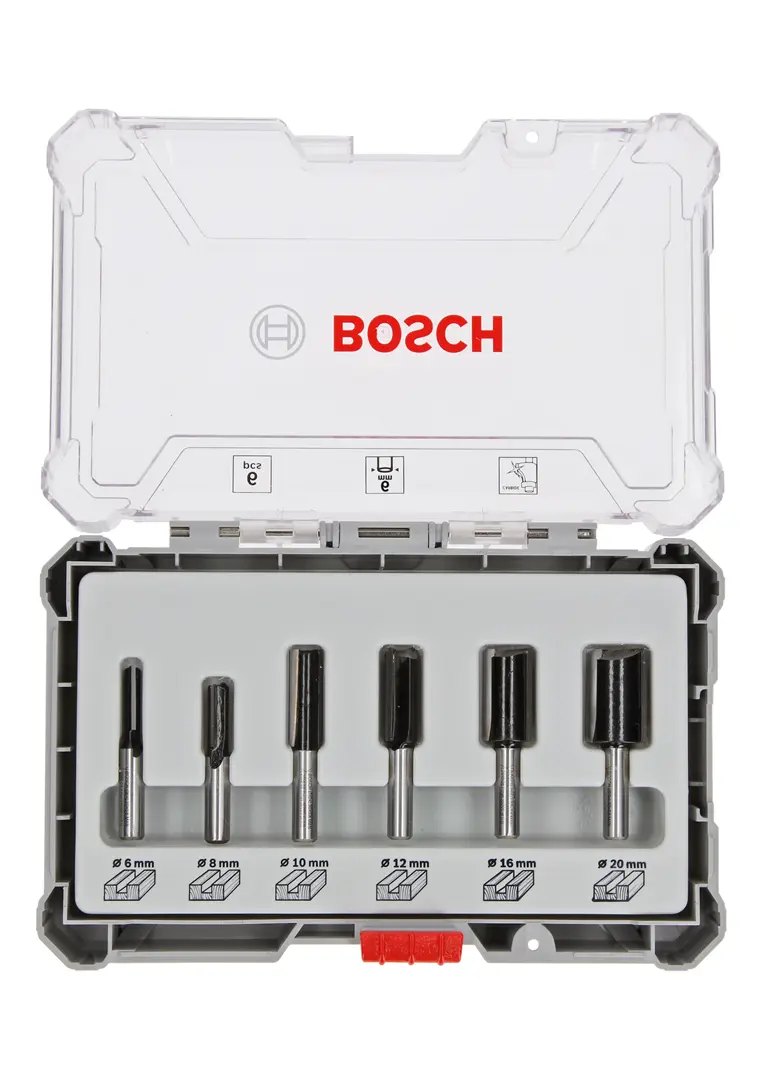 Zylinderschaftfräser 6mm 6St. Bosch 2607017465