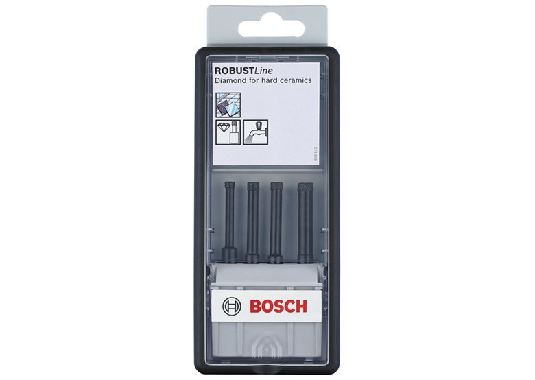 4tlg. Robust Line Diamantnassbohrer-Set Bosch 2607019881