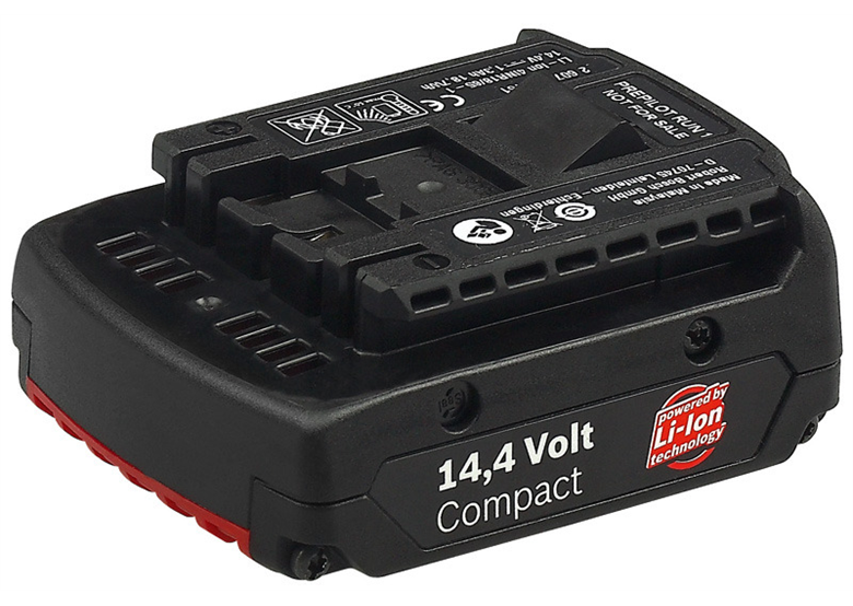 Schubakku 14,4 V SD, 1,3 Ah, Li Ion Bosch 2607336150