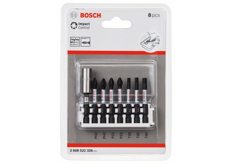 Impact Control Schrauberbit-Set, 8-teilig Bosch 2608522326