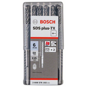 Bohrer SDS Plus-7X 6x50x115mm 30St. Bosch 2608576192