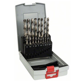 19-tlg. Metallbohrerset HSS-G Bosch 2608587013