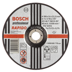 Trennscheibe gekröpft Expert for Inox - Rapido Bosch 2608600710
