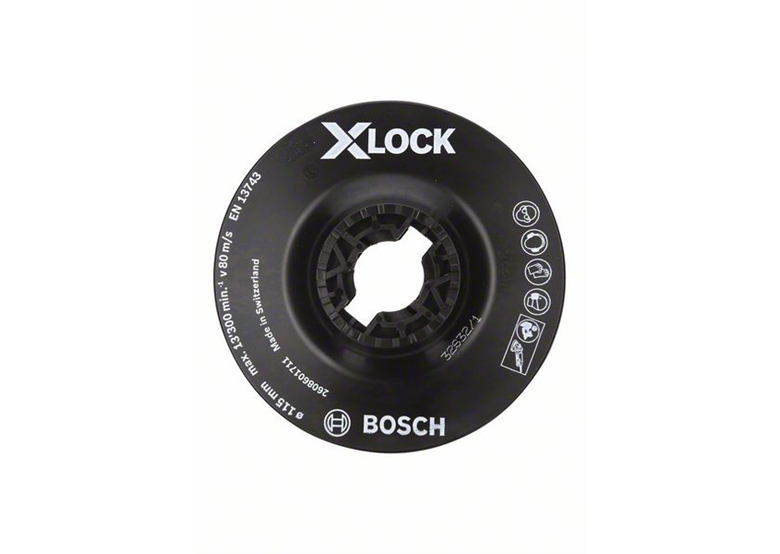 Stützteller weich X-Lock 115 mm Bosch 2608601711