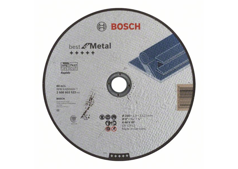 Trennscheibe gerade Best for Metal - Rapido Bosch 2608603522