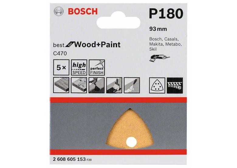 Schleifblatt C470, 5er-Pack Bosch 2608605153