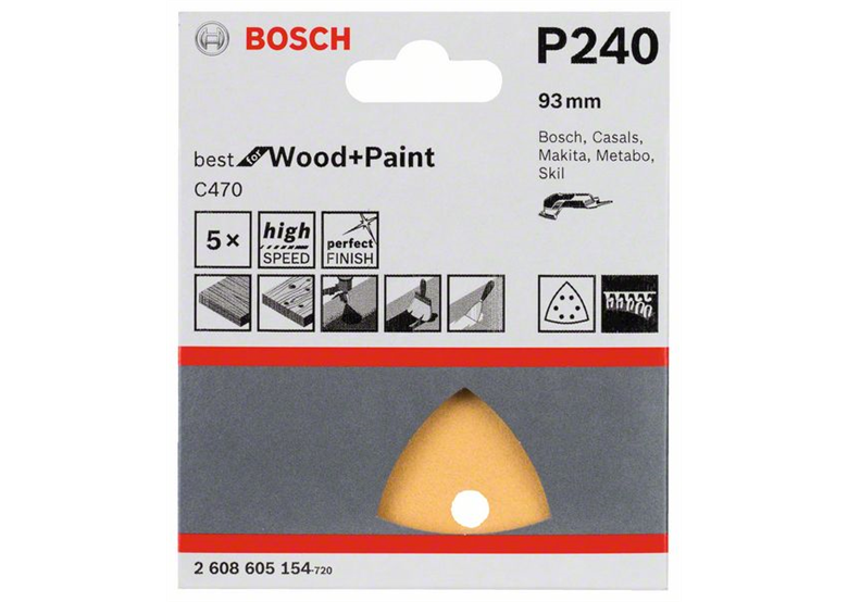 Schleifblatt C470, 5er-Pack Bosch 2608605154