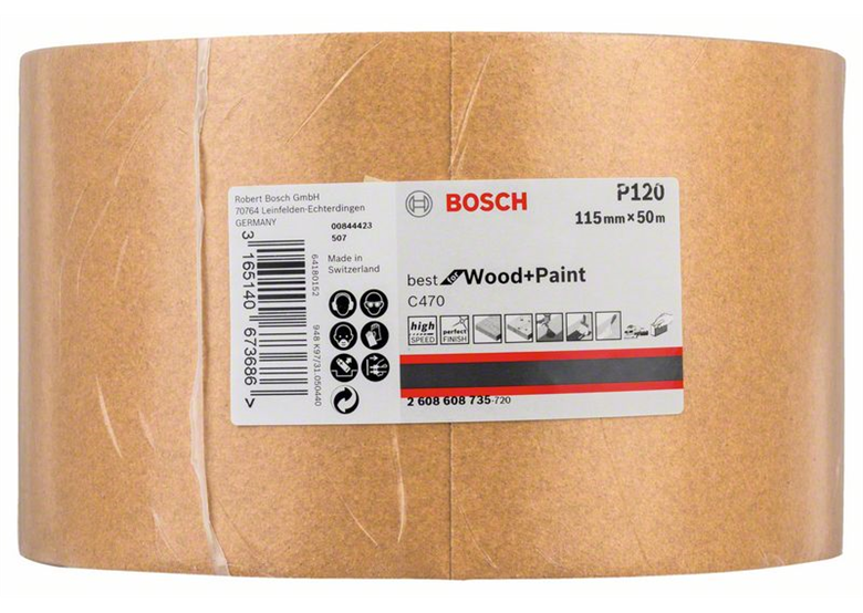 Schleifrolle Papier C470 Bosch 2608608735