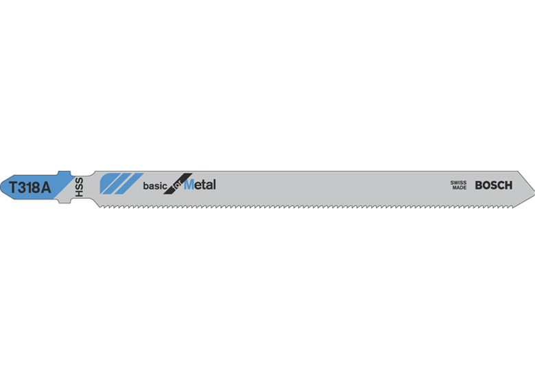 Stichsägeblatt T 318 A Basic for Metal Bosch 2608631319