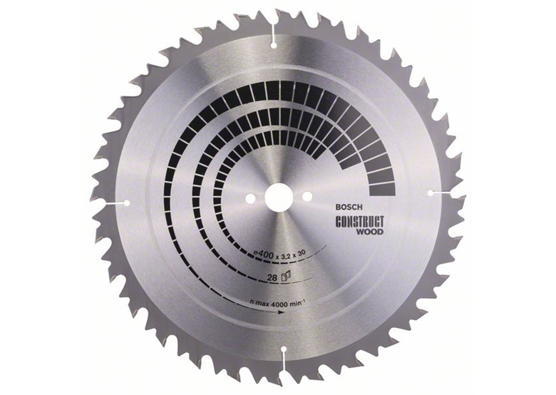 Kreissägeblatt Construct Wood 400x30mm T28 Bosch 2608640703