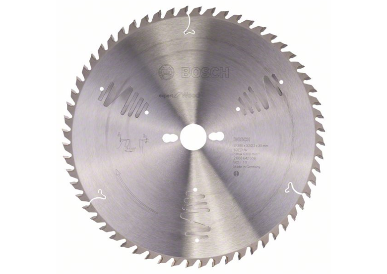 Kreissägeblatt Expert for Wood 300x30mm T60 Bosch 2608642509