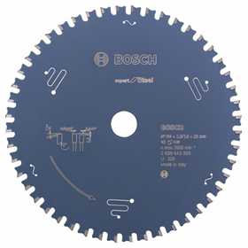 Kreissägeblatt Expert for Steel 184x20mm T48 Bosch 2608643055