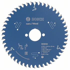 Kreissägeblatt Expert for Wood 165x30mm T48 Bosch 2608644027