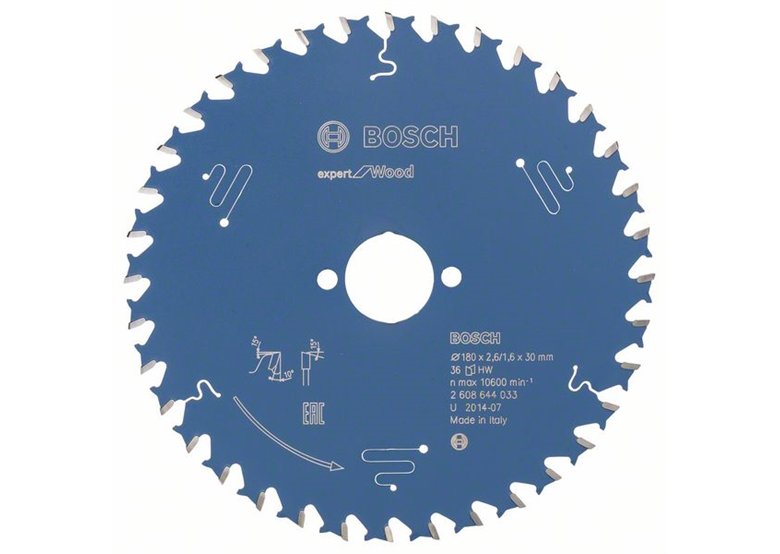 Kreissägeblatt Expert for Wood 180x30mm T36 Bosch 2608644033