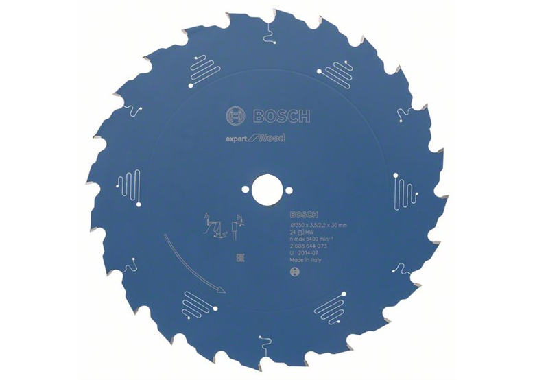 Kreissägeblatt Expert for Wood 350x30mm T24 Bosch 2608644073