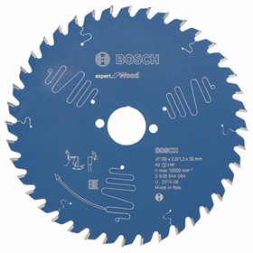 Kreissägeblatt Expert for Wood 190x30mm T40 Bosch 2608644084