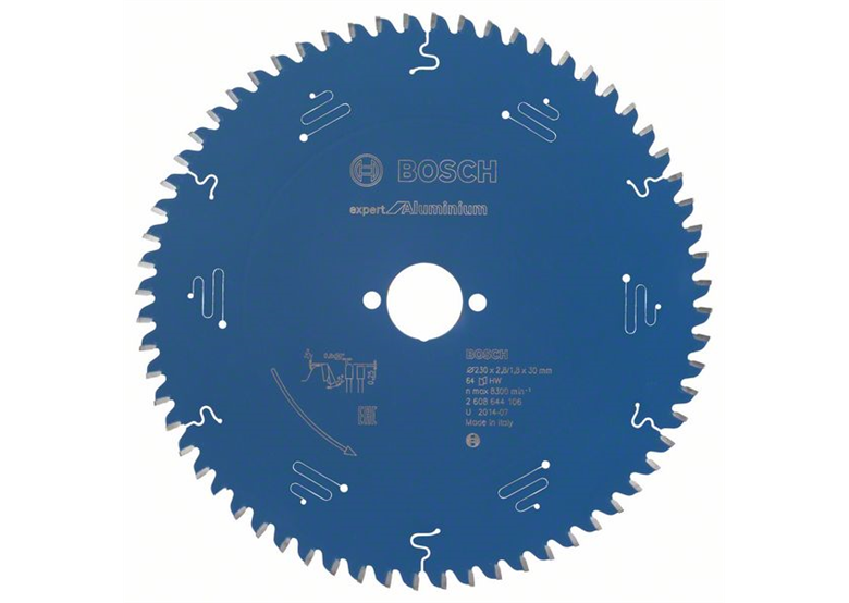 Kreissägeblatt Expert for Aluminium 230x30mm T64 Bosch 2608644106