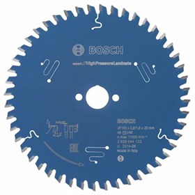 Kreissägeblatt Expert for High Pressure Laminate 165x20mm T48 Bosch 2608644133