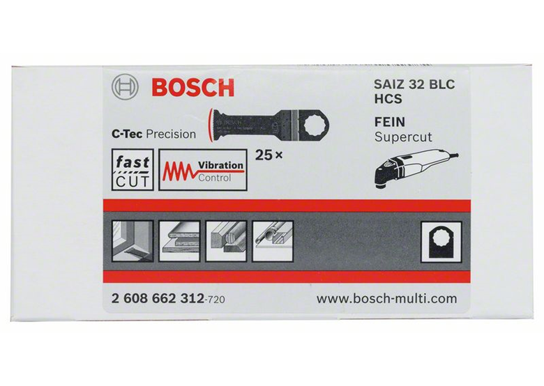 HCS Tauchsägeblatt SAIZ 32 BLC Wood Bosch 2608662312