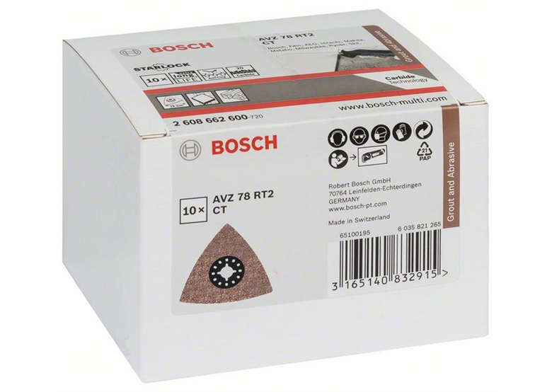 Carbide-RIFF Schleifplatte AVZ 78 RT2 Bosch 2608662600