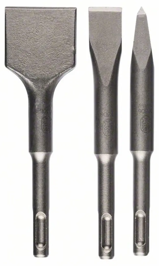 3tlg. Kurzmeißel-Set SDS-plus Bosch 2608690180