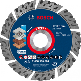 Diamanttrennscheibe 125 x 22,23 x 2,2 mm Expert Bosch 2608900660