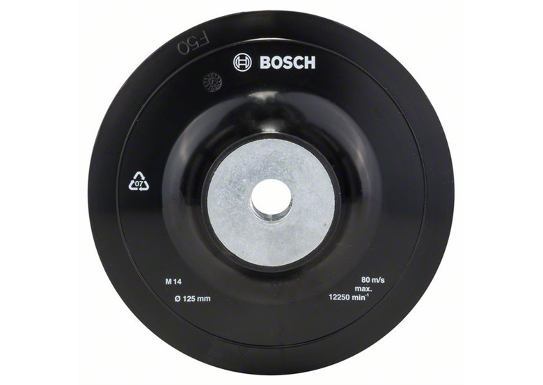 Schleifteller für Winkelschleifer, 125mm Bosch 2609256257