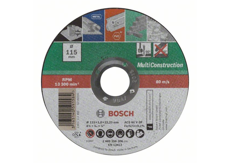 Trennscheibe Multi Construction 115mm Bosch 2609256306