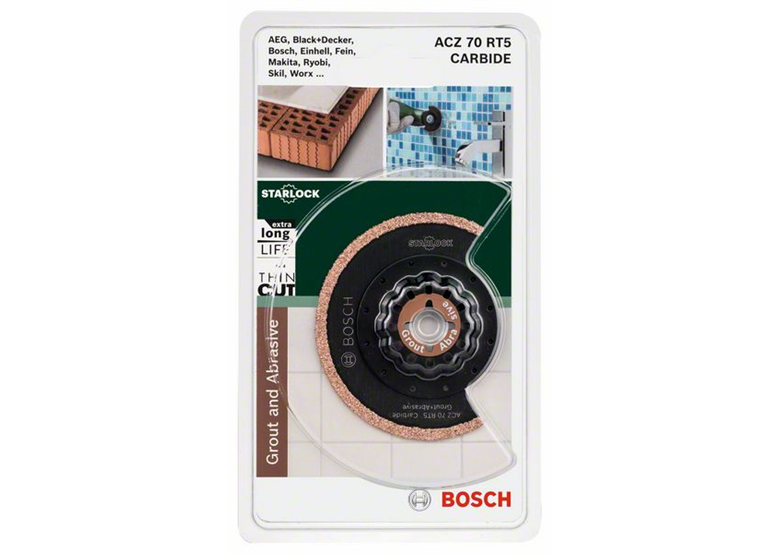 HM-Riff Schmalschnitt-Sementsägeblatt Carbide-RIFF Starlock ACZ 70 RT5 Bosch 2609256975