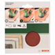 5-teiliges Schleifpapier-Set für Exzenterschleifer G80 Bosch 2609256A17